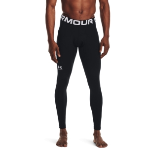 Pánske kompresné legíny - UNDER ARMOUR-UA ColdGear Armour Leggings-BLK-1366075-001 Čierna XXL