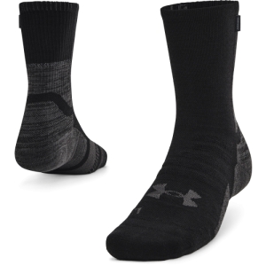 Ponožky - UNDER ARMOUR-UA ArmourDry Run Wool-BLK-1365787-001 Čierna 36/41