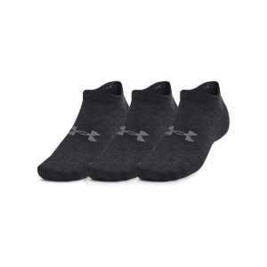 Ponožky - UNDER ARMOUR-UA Essential No Show 3 pack-BLK-1361459-002 Čierna 36/41