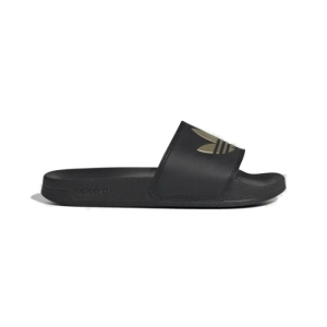 Dámske šlapky (plážová obuv) - ADIDAS ORIGINALS-Adilette Lite core black/core black/matte gold Čierna 42 1