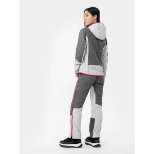 Dámske nohavice na skialp - 4F-WOMENS FUNCTIONAL TROUSERS SPDTR063-22S-ANTHRACITE Šedá XS 3