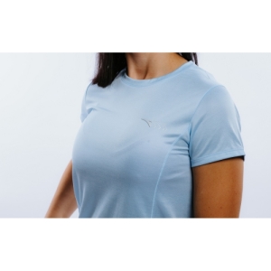 Dámske bežecké tričko s krátkym rukávom - ANTA-SS Tee-862225104-6-SS22_Q2-Heather Blue Modrá XL 3