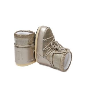 Dámske nízke zimné topánky - MOON BOOT-Icon Low Glance gold Žltá 39/41 2