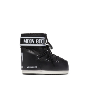 Dámske nízke zimné topánky - MOON BOOT-Icon Low Nylon black Čierna 36/38
