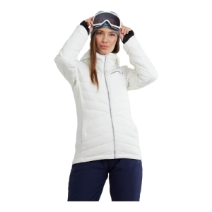 Dámska lyžiarska bunda - FUNDANGO-Punch Padded Jacket-100-white Biela XL