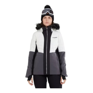 Dámska lyžiarska bunda - FUNDANGO-Salina Padded Jacket-890-black Čierna M