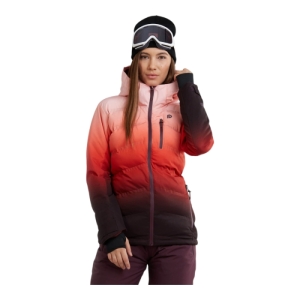 Dámska lyžiarska bunda - FUNDANGO-Pumila Padded Jacket-354-sugar coral Oranžová XL