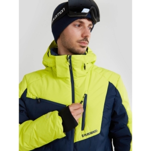 Pánska lyžiarska bunda - FUNDANGO-Willow Padded Jacket-520-lime Žltá XXL 2