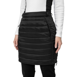 Dámska sukňa na skialp - 4F-WOMENS SKIRT SPUD001- DEEP BLACK Čierna XL