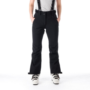 Dámske lyžiarske softshellové nohavice - NORTHFINDER-CLARISSA -269-black Čierna XL