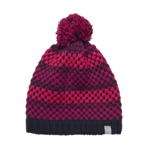 Juniorská zimná čiapka - COLOR KIDS-Hat, festival fuchsia Ružová 56cm