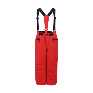 Chlapčenské lyžiarske nohavice - COLOR KIDS-Ski pantsw. pockets, AF 10.000, racing red Červená 128
