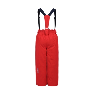 Chlapčenské lyžiarske nohavice - COLOR KIDS-Ski pantsw. pockets, AF 10.000, racing red Červená 128 1