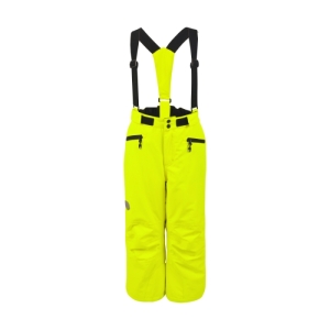 Chlapčenské lyžiarske nohavice - COLOR KIDS-Ski pantsw. pockets, AF 10.000, sulphur spring Žltá 164