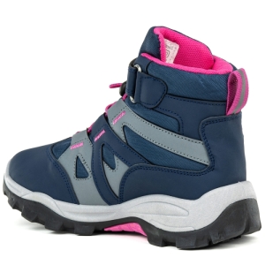 Dievčenské členkové zimné topánky - AXIM-Brenda pink Modrá 36 1