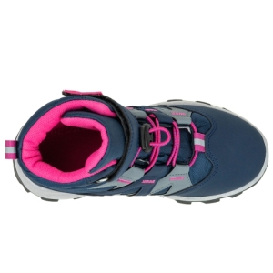 Dievčenské členkové zimné topánky - AXIM-Brenda pink Modrá 36 2