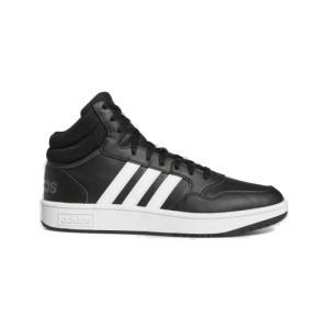 Pánska rekreačná obuv - ADIDAS-Hoops 3.0 Mid core black/cloud white/grey six Čierna 47 1/3 1