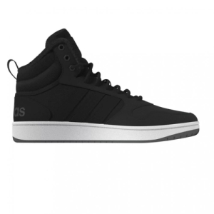 Pánske členkové zimné topánky - ADIDAS-Hoops 3.0 Mid WTR core black/core black/footwear white Čierna 44 2