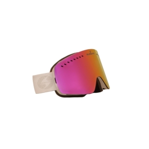 Lyžiarske okuliare - BLIZZARD-983 MDAVZOW, white, amber high contrast lens, full revo pink Biela