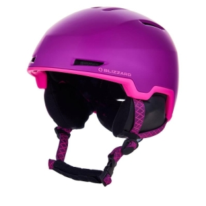 Dámska lyžiarska prilba - BLIZZARD-W2W Viper ski helmet, violet matt/pink matt Fialová 55/59 cm 2022