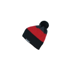 Zimná čiapka - BLIZZARD-Silvretta, black/red/grey Čierna UNI