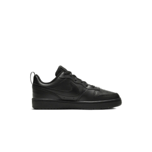 Juniorská vychádzková obuv - NIKE-Court Borough Low 2 GS black/black/black Čierna 40