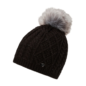 Dámska zimná čiapka - ZIENER-ILLHORN hat, black Čierna 52/58cm 22/23