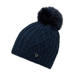 Dámska zimná čiapka - ZIENER-ILLHORN hat, dark navy Modrá 52/58cm 22/23