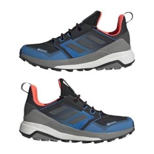 Pánska nízka turistická obuv - ADIDAS-Terrex Trailmaker GTX core black/grey six/blue rush Čierna 42 3