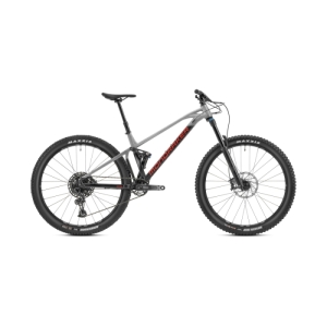 Horský bicykel - MONDRAKER-Foxy, black/nimbus grey/flame red, 2023 Čierna 29" L
