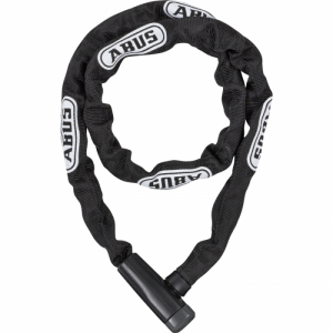 Zámok na bicykel - ABUS-Steel-O-Chain 5805K/110 black Čierna 110 cm 5