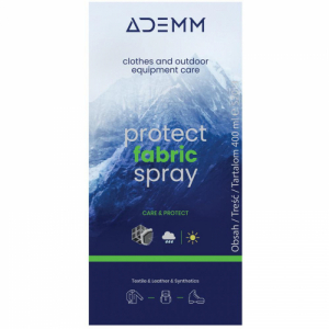 Viacúčelový ošetrovací prípravok - ADEMM-Protect Fabric Spray 400 ml, CZ/SK/PL/HU Mix 2