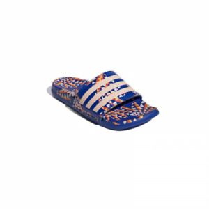 Dámske šlapky (plážová obuv) - ADIDAS-Adilette Comfort bold blue/bliss orange/bold blue Modrá 40,5