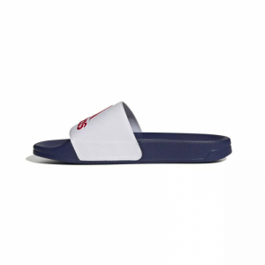 Pánske šlapky (plážová obuv) - ADIDAS-Adilette Shower cloud white/better scarlet/victory blue Biela 47 1