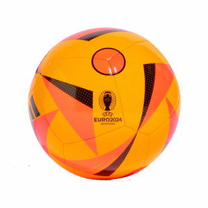 Futbalová lopta - ADIDAS-EURO24 CLB SOGOLD/SOLRED/BLACK Oranžová 5