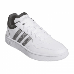 Pánska rekreačná obuv - ADIDAS-Hoops 3.0 cloud white/grey six/grey two Biela 47 1/3