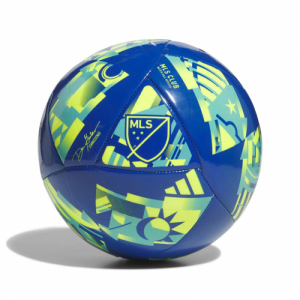 Futbalová lopta - ADIDAS-MLS CLB GLOBLU/SAMBLU/SYELLO Modrá 5