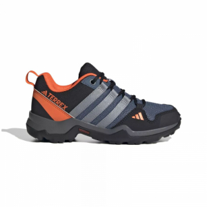 Chlapčenská nízka turistická obuv - ADIDAS-Terrex AX2R wonder steel/grey three/impact orange Modrá 40 1
