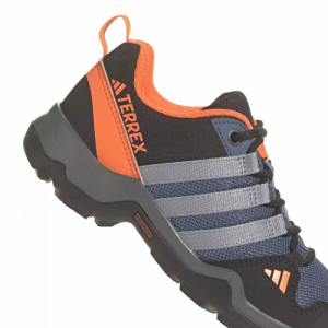 Chlapčenská nízka turistická obuv - ADIDAS-Terrex AX2R wonder steel/grey three/impact orange Modrá 40 5