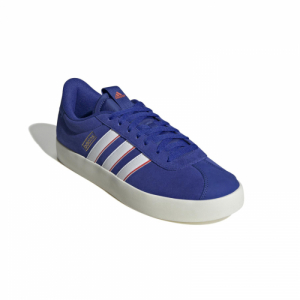 Pánska vychádzková obuv - ADIDAS-VL Court 3.0 semi lucid blue/cloud white/bright red Modrá 46