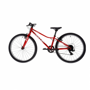 Juniorský horský bicykel - AMULET-24 Fun SH, cherry red/silver, 2023 Červená 24" 24" 4