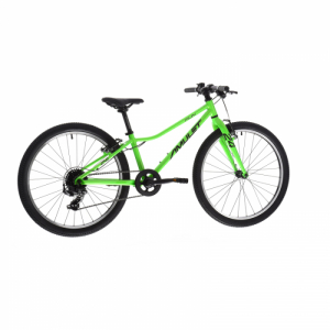 Juniorský horský bicykel - AMULET-24 Fun SH, green/black, 2023 Zelená 24" 24" 2