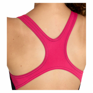 Dievčenské plavecké jednodielne plavky - ARENA-GALACTIC SWIMSUIT SWIM PRO BACK Čierna 164 2