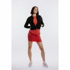 Dámska mikina so zipsom - AUTHORITY-B-BOMB W Čierna XL 2024 2