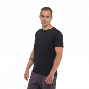 Pánske tričko s krátkym rukávom - AUTHORITY-T-BASIC_M_black Čierna S 1
