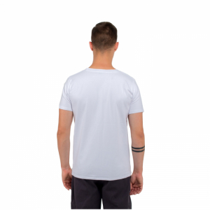Pánske tričko s krátkym rukávom - AUTHORITY-T-BASIC M white Biela L 2