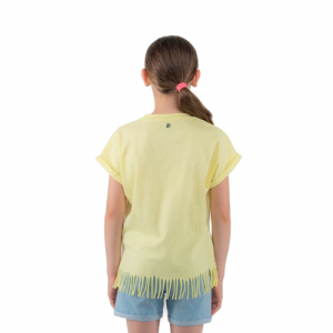 Dievčenské tričko s krátkym rukávom - AUTHORITY KIDS-T-MERMAID_yellow Žltá 104/110 2