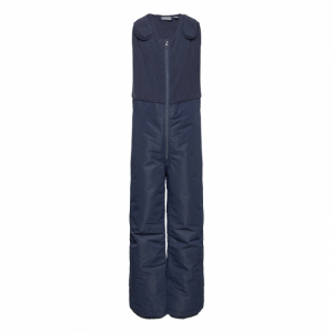 Detské lyžiarske nohavice - COLOR KIDS-Pants  W. Fleece Top, total eclipse Modrá