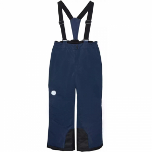 Chlapčenské lyžiarske nohavice - COLOR KIDS-Ski Pants - Solid, total eclipse 741145.7850 Modrá XL