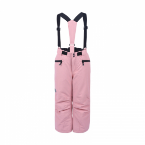 Dievčenské lyžiarske nohavice - COLOR KIDS-Ski pantsw. pockets, AF 10.000, zephyr Ružová 128